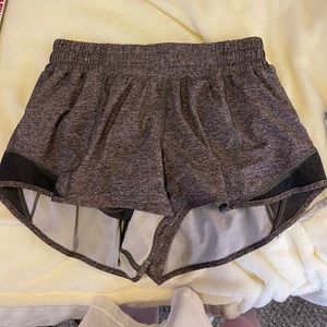 Gray lulu shorts